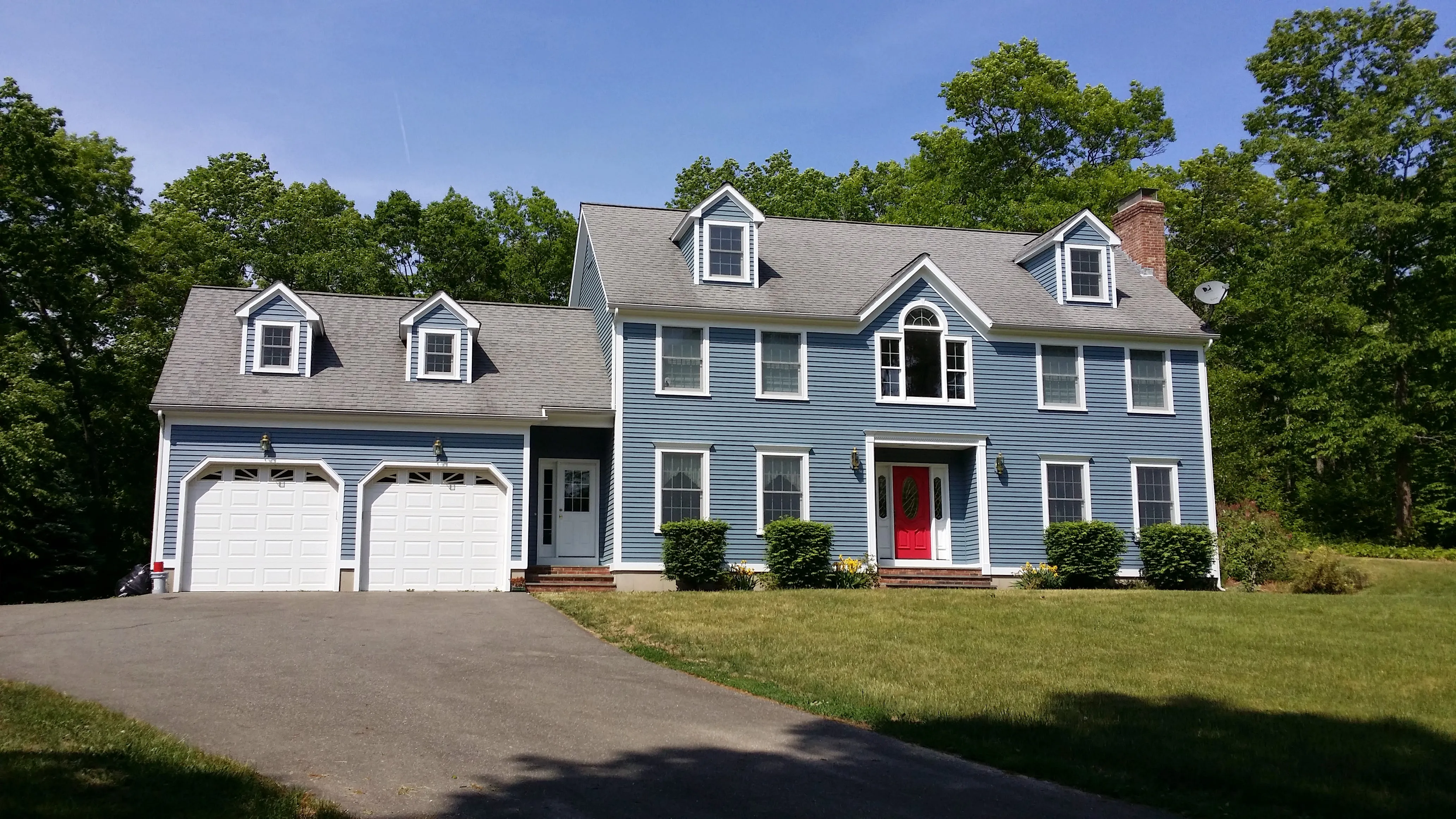After — Full exterior home repaint